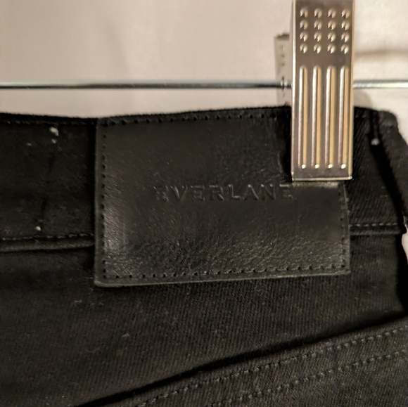 Everlane Black Tall High Rise Skinny Jeans NWT 23 - Picture 8 of 11
